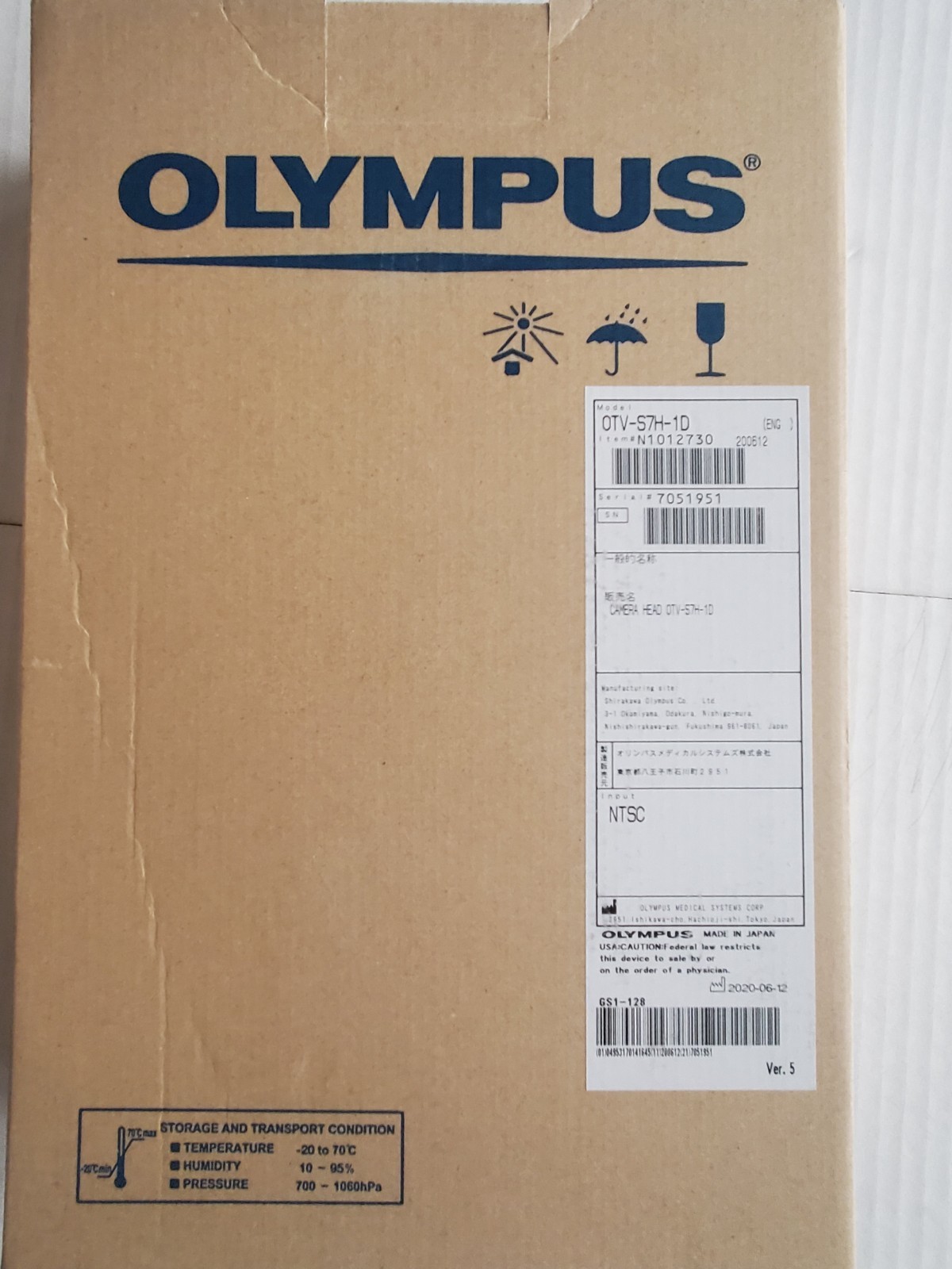 Olympus Camera Head OTV-S7H-1D Looks New