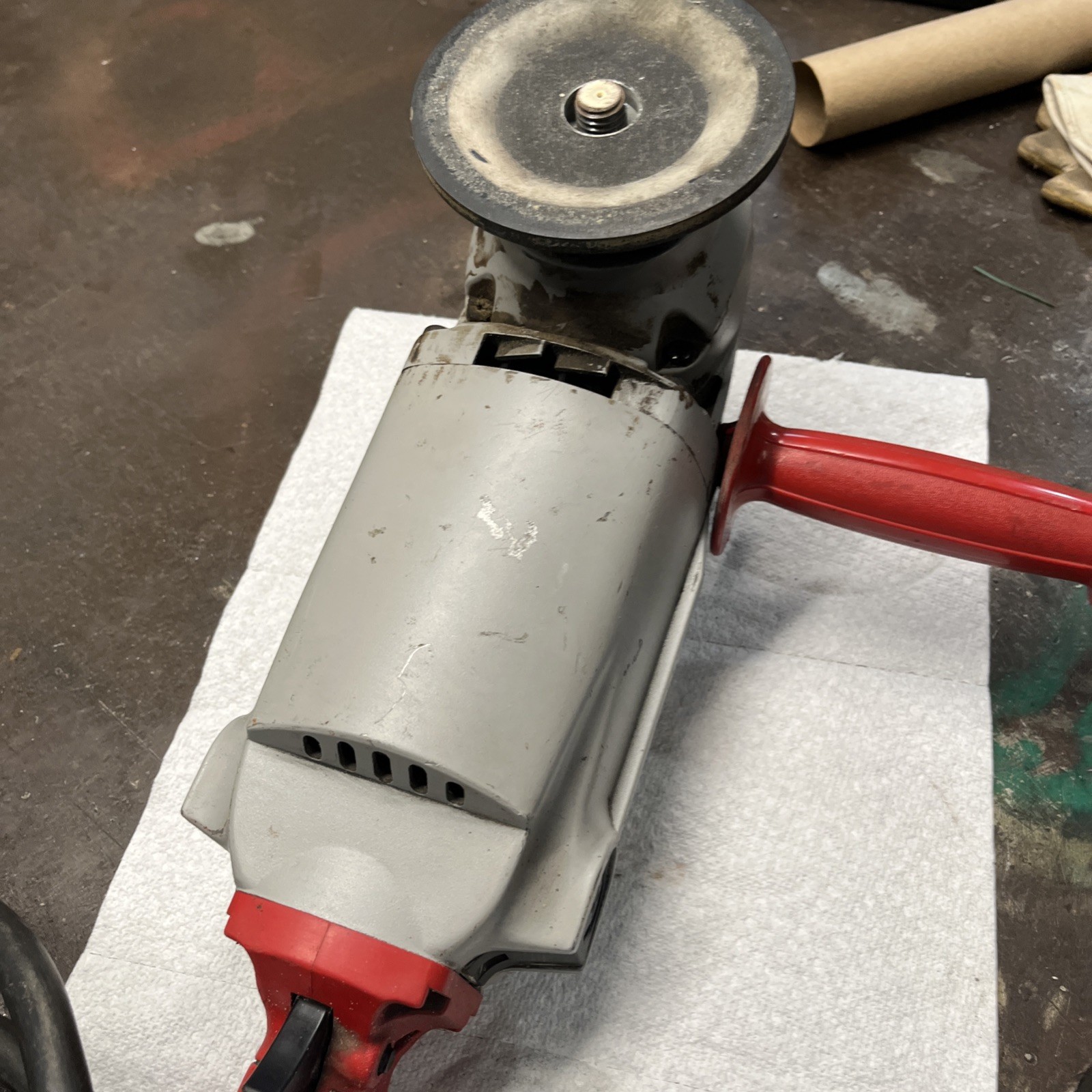 Milwaukee Heavy Duty Sander Grinder 6065 7″-9″ Made In USA