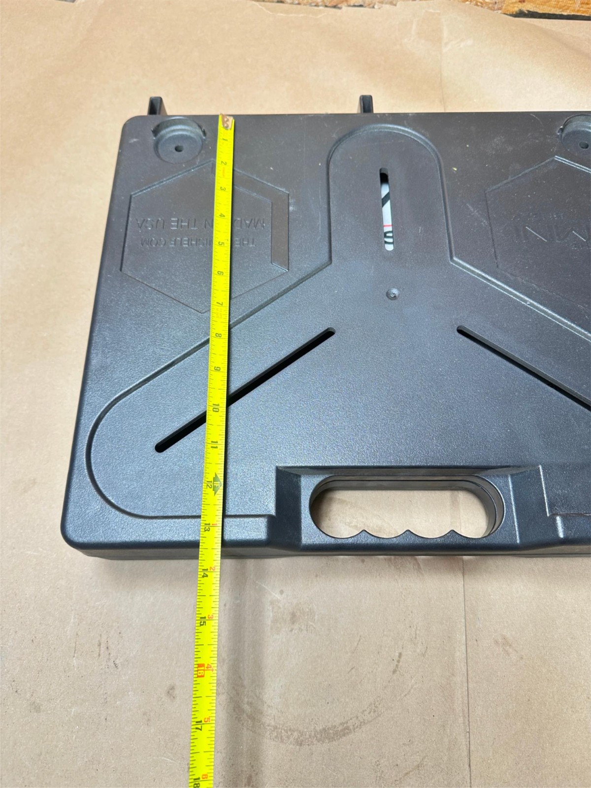 The OmniShelf Portable Magnetic Workstation Toolbox Laptop Stand