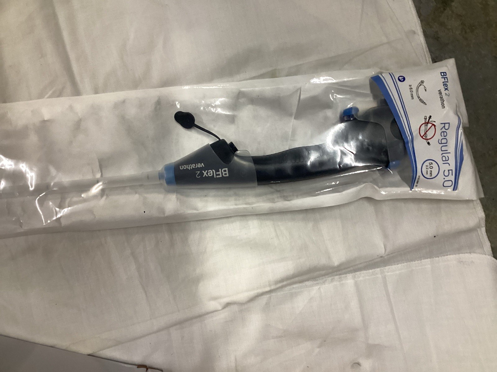 Verathon 0570-0423 BFlex 2 Regular 5.0 Single-Use Bronchoscope