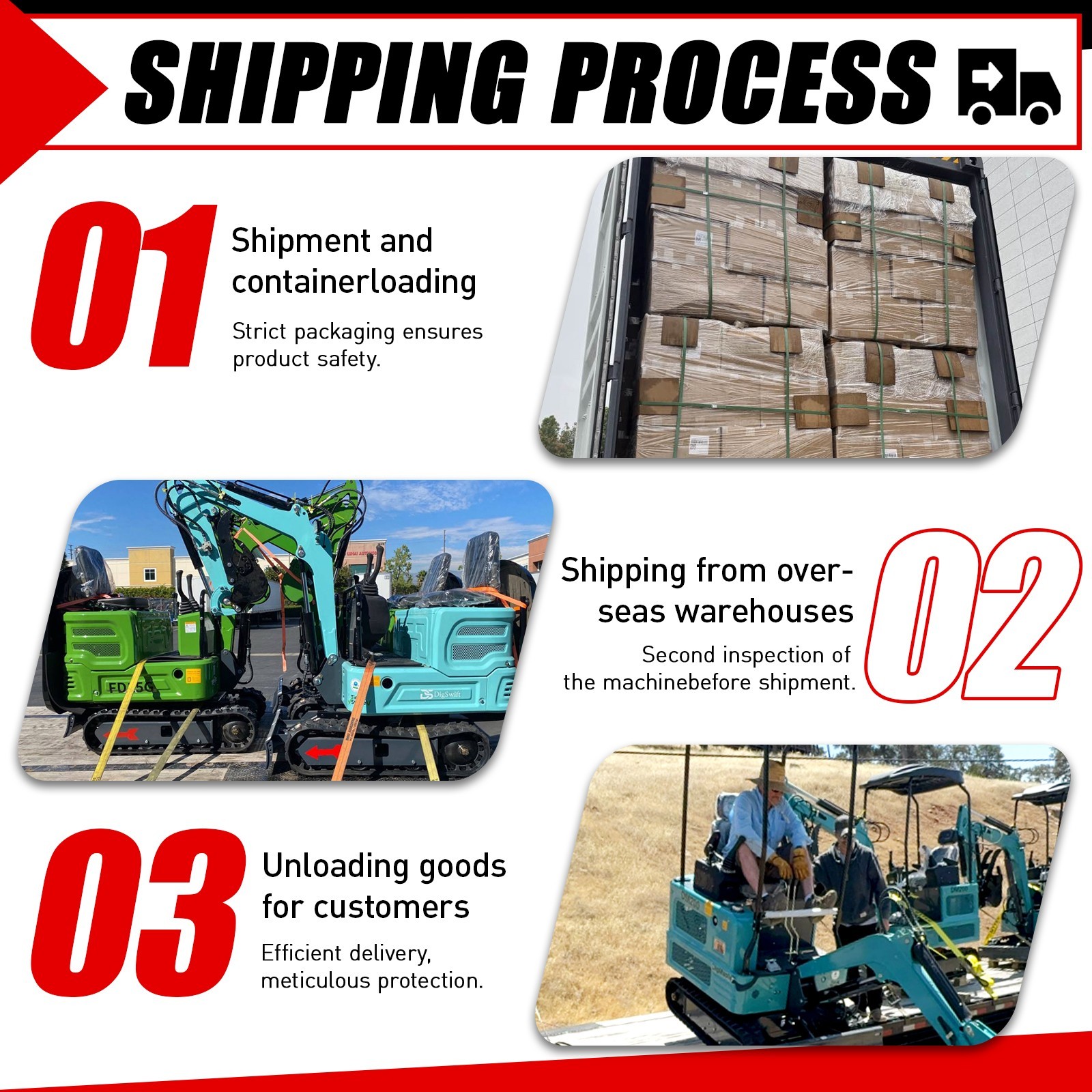 FREE SHIP 2.5Ton Mini Excavator KUBOTA D902 Diesel Side Swing Expand Track Pilot