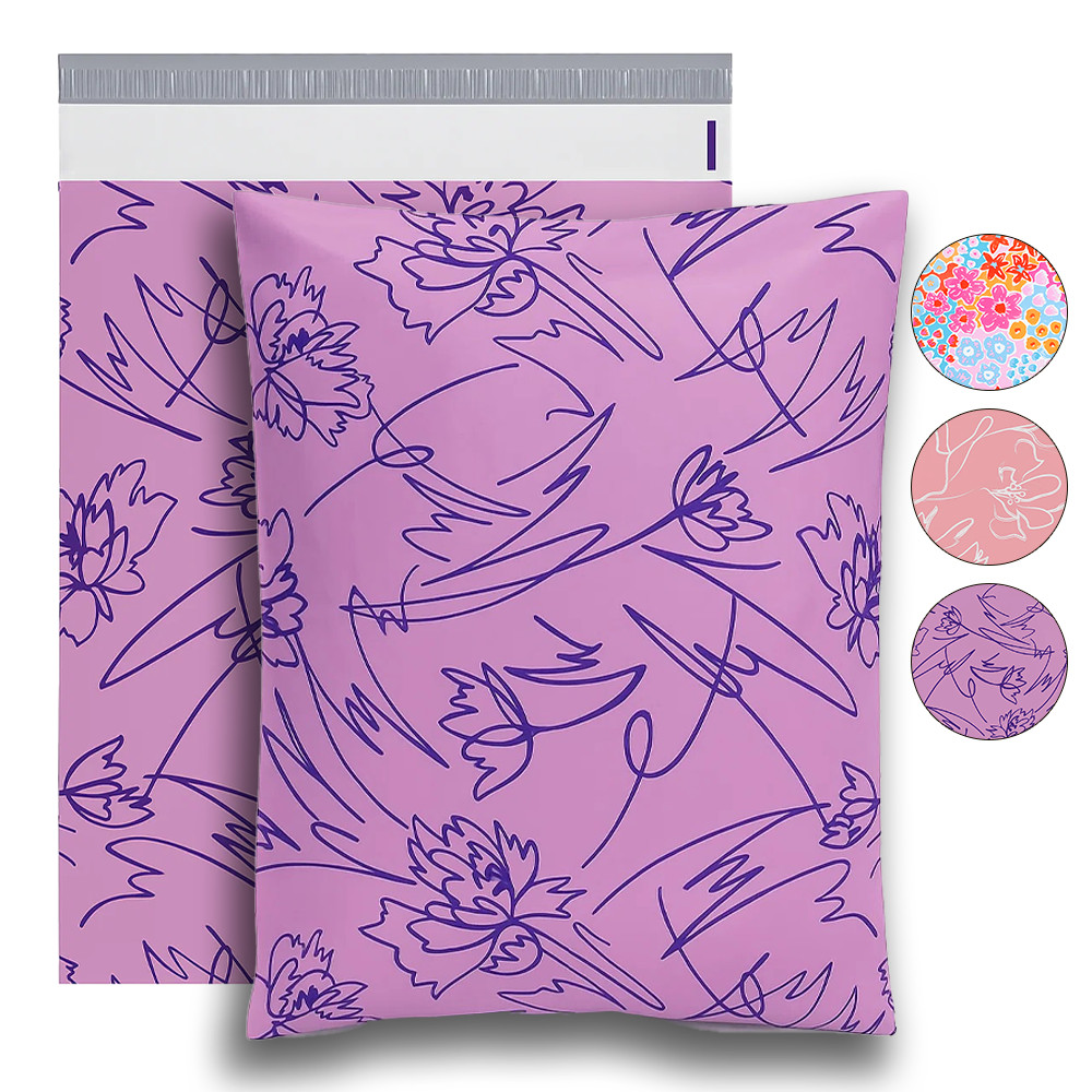 6×9 10×13 12×15.5 14.5×19 Self Seal Custom Cute Poly Mailers Shipping Bags