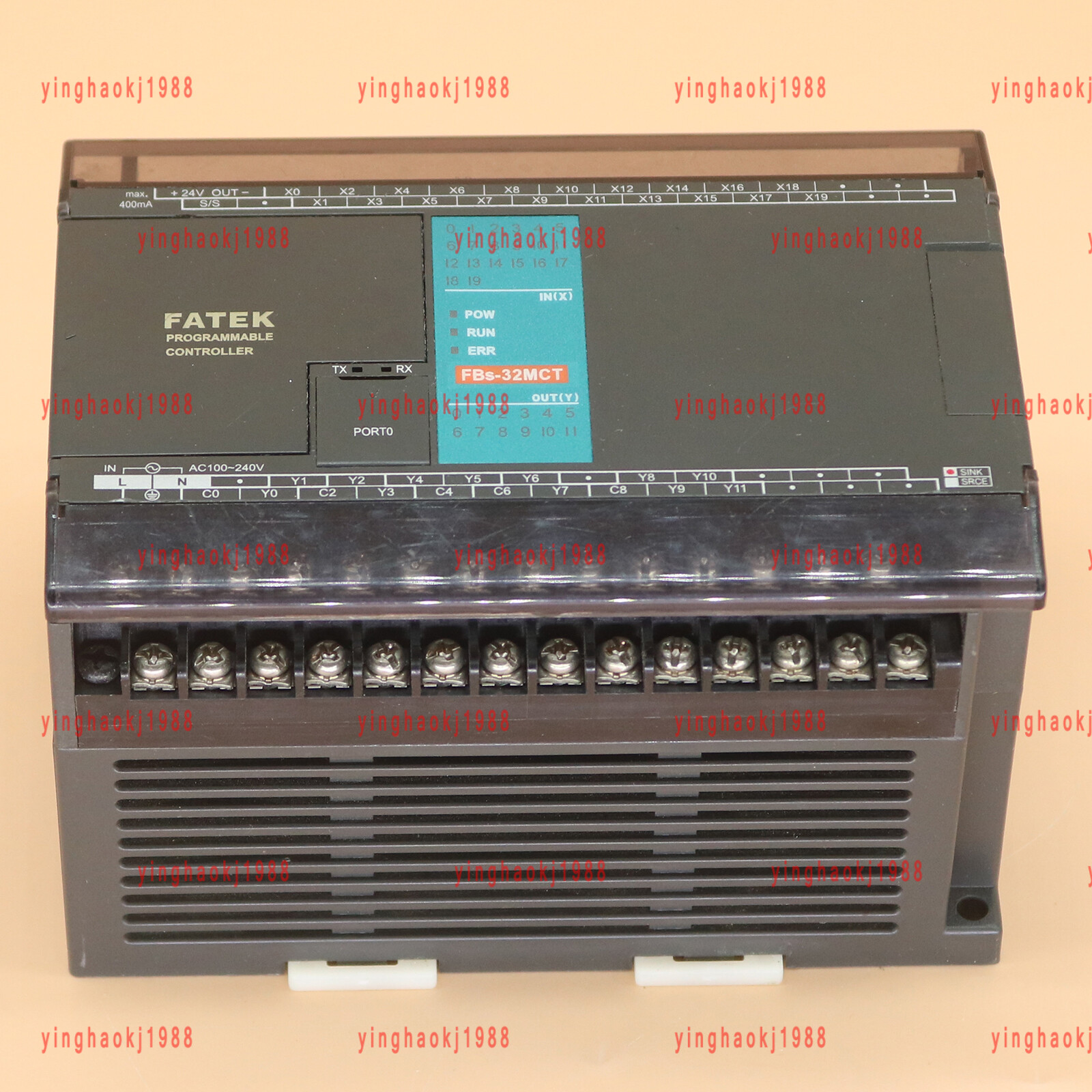 1PC FATEK Programmable Controller FBS-32MCT-02 Used Free Shipping