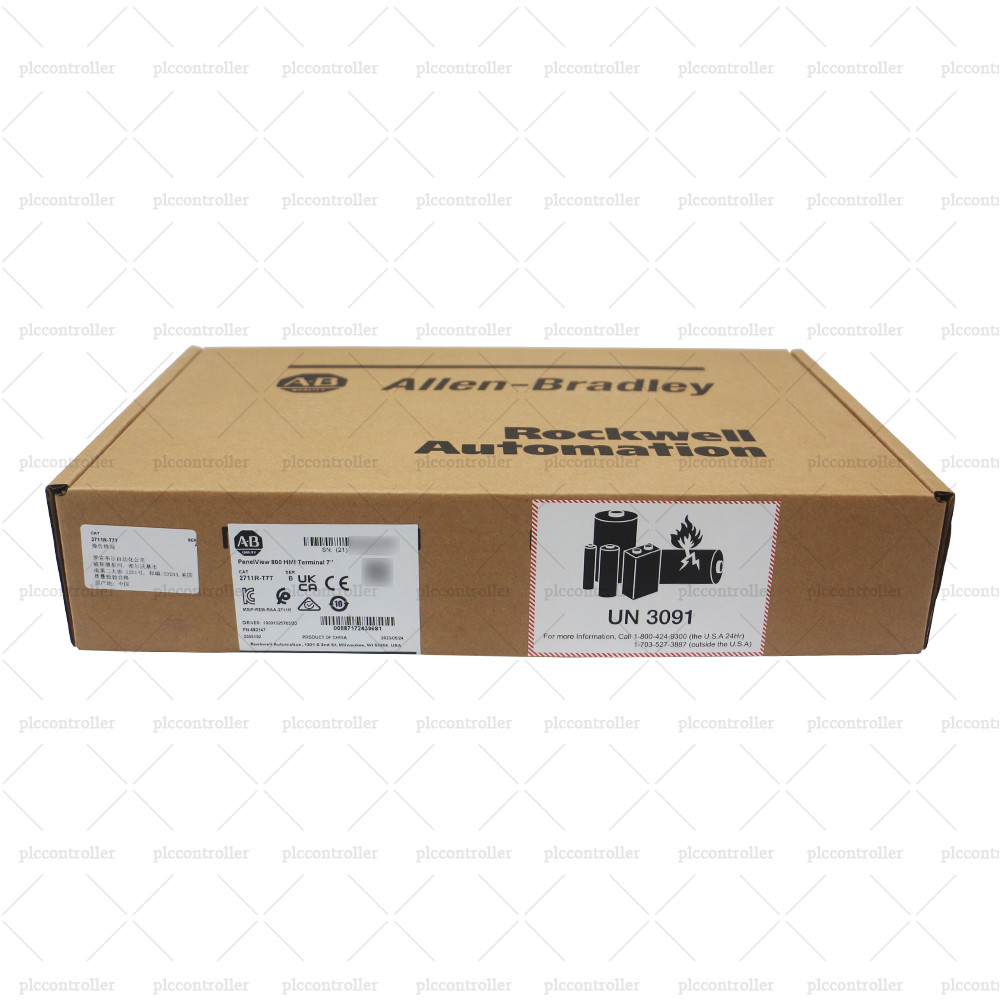 2023 New Allen Bradley 2711R-T7T PanelView 800 7 in HMI Terminal US