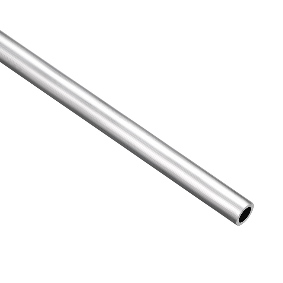 300mm Length 10mm OD 7mm ID 6063 Seamless Aluminum Round Straight Tubes