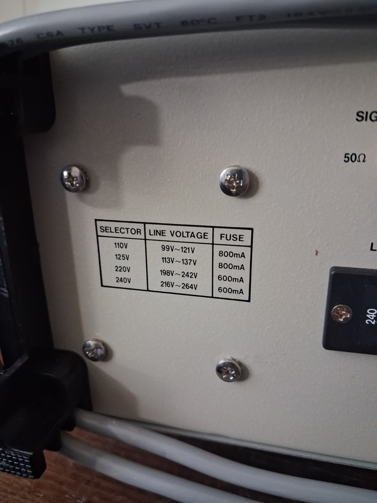 Pintek PS-205 Dual Trace 20 MHz Analog Oscilloscope