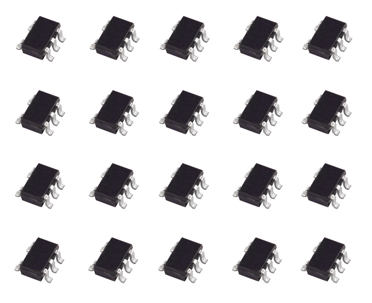 20Pcs Pack Lot SOT23-5 5 Pins SMD Chip SOT-23-5 Small LTH7 LTC4054 TP4054 4054