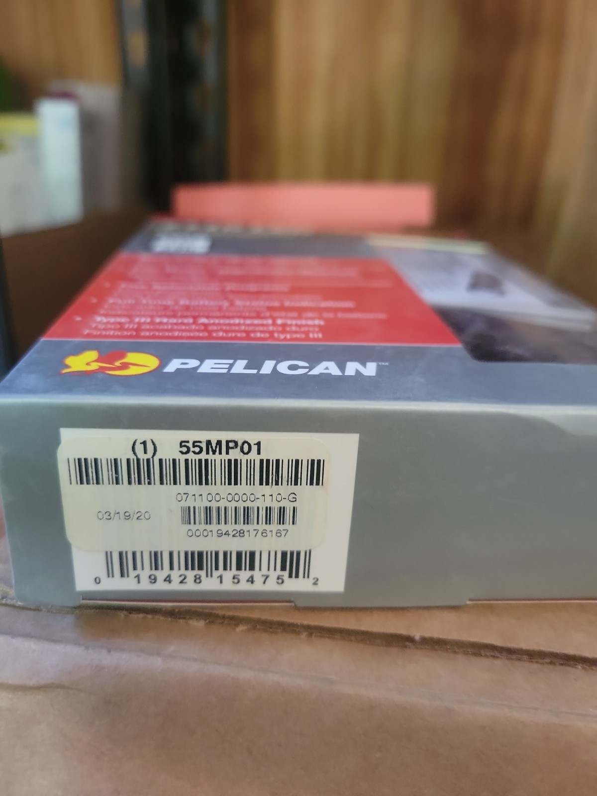 Pelican Tactical Flashlight 7110 LED 071100-0000-110