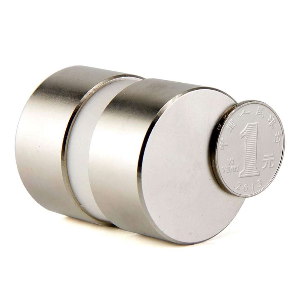 Lot 40*20mm Large Neodymium Rare Earth Magnet Big Round Magnets Super Strong N52