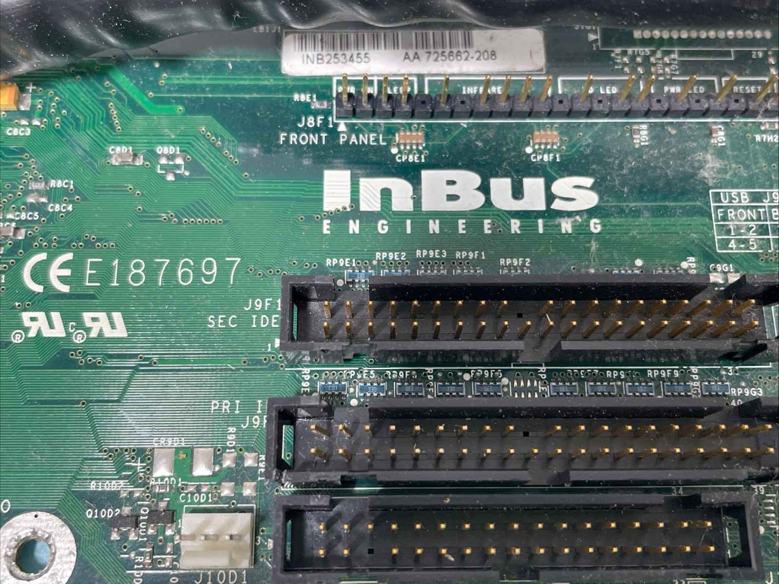 Nice, InBus Engineering E187697 MotherBoard, 60 days Warranty