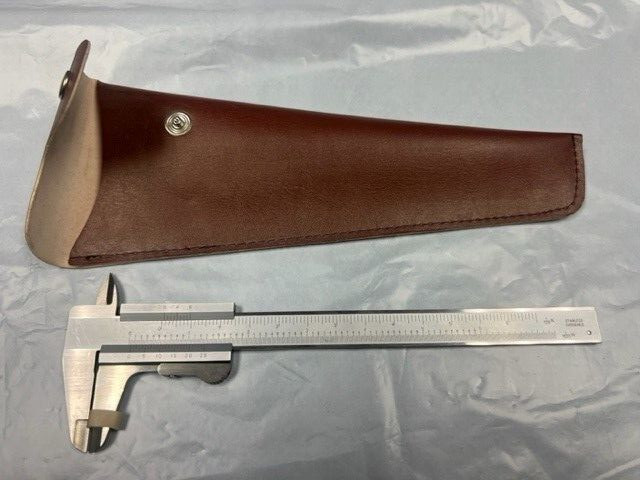 Mechanical Vernier Calliper, 0-6″, 1/128″/0-150mm, 0.05mm Hardened with case