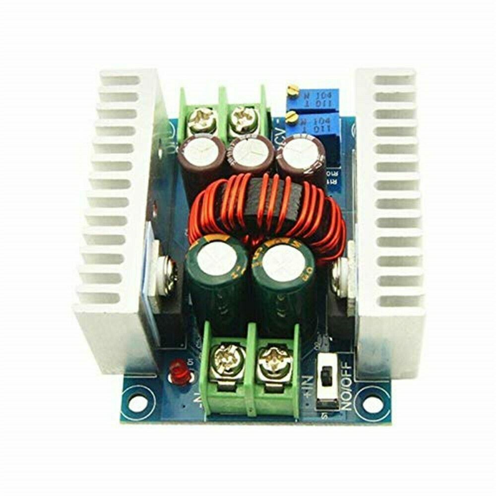 DC-DC Converter 20A300W Step Down Buck-Boost Power Adjustable Charger Board Tool