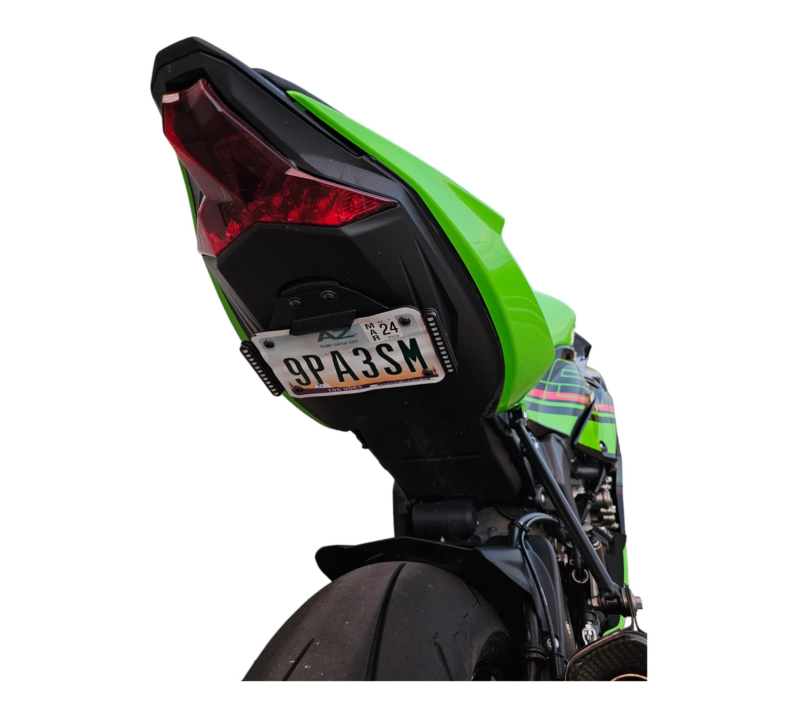 Kawasaki ZX6R 636 Fender Eliminator | Tail Tidy Kit