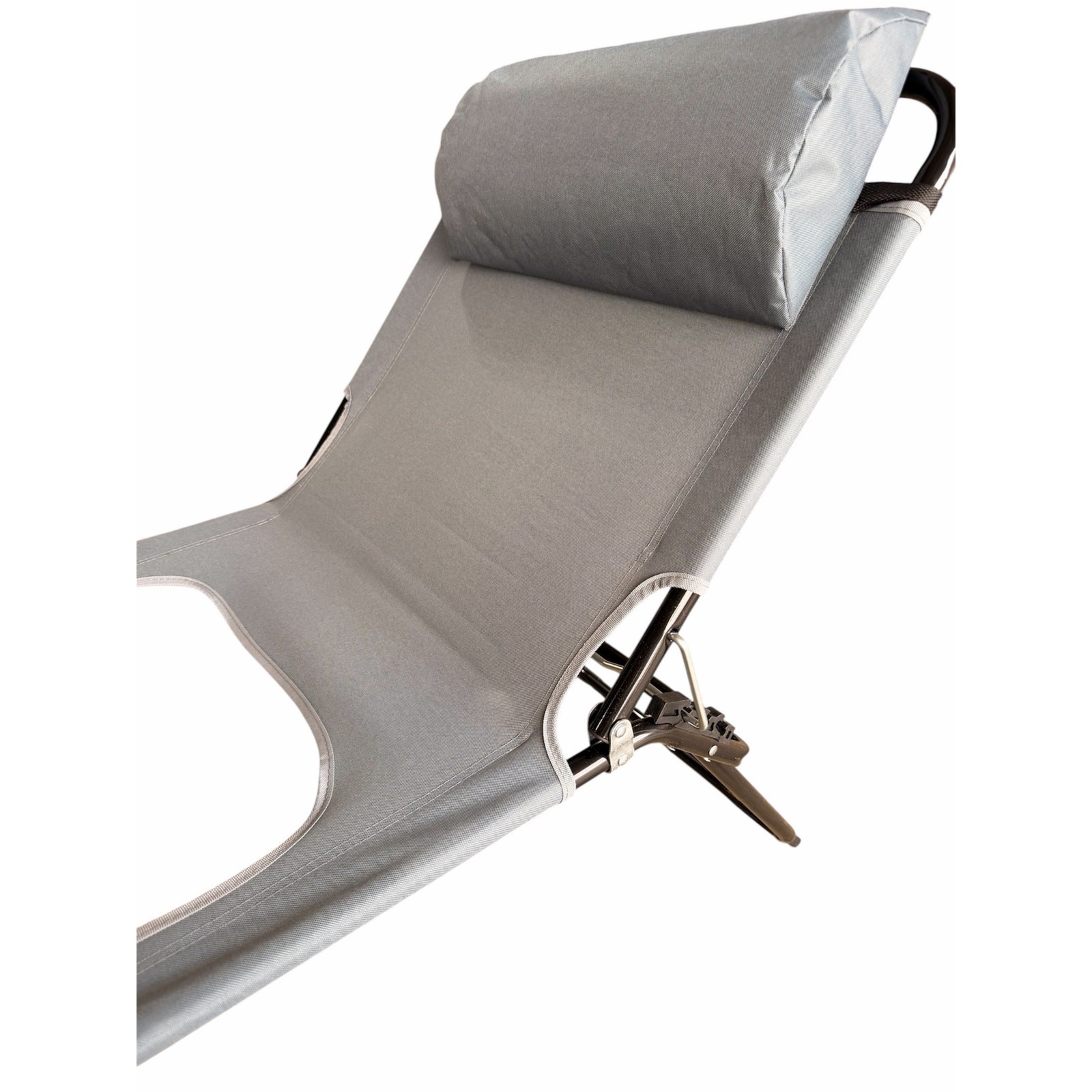 Foldable BBL Chair with Hole for Butt 5 Position 74.8″X22.8″X11.8″, Dark Grey