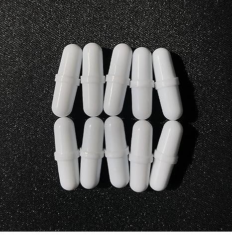 Magnetic Stir Bars10 Pcs PTFE Magnetic Stirrer Mixer Stir Bar 20 Mm/ 0.8 Inch