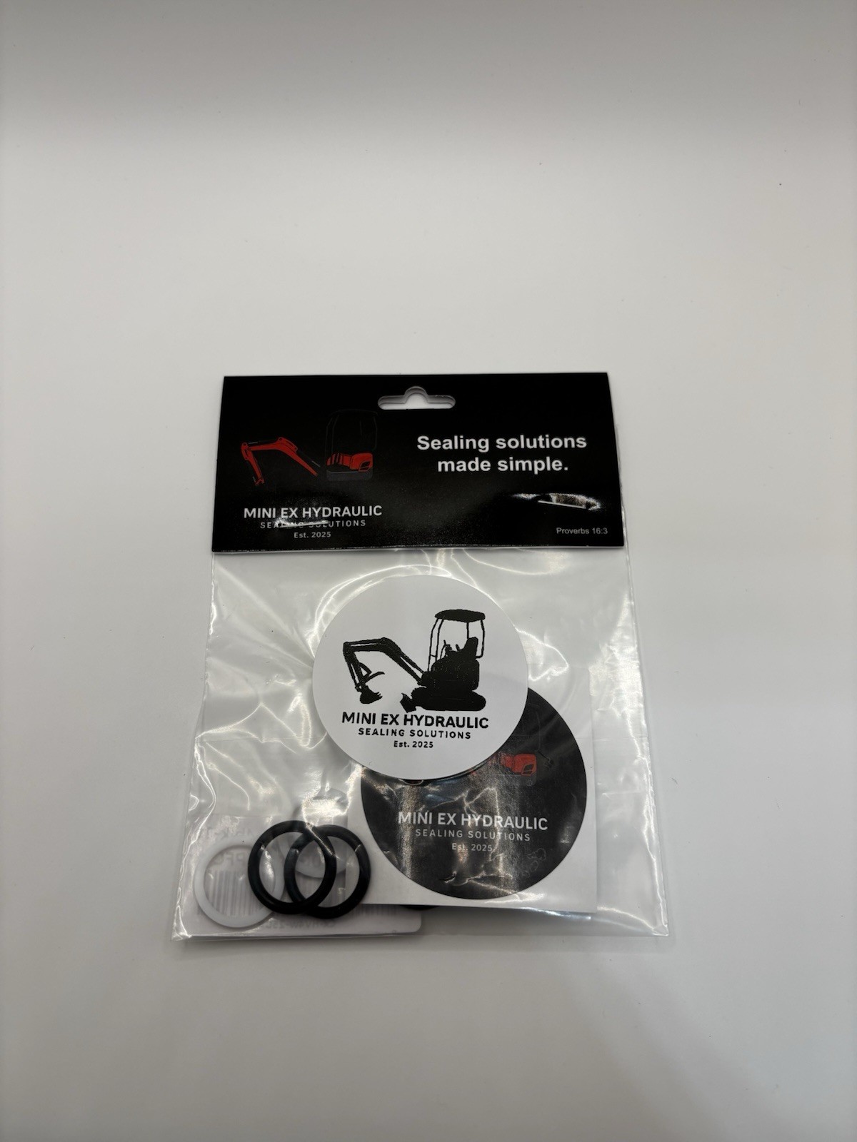1 Ton Chinese Mini Excavator Spool Valve Repair Kits UPGRADED