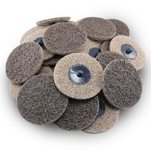 50p 3″ Coarse ROLL LOCK SANDING DISC roloc scotch pads Made in USA ! Heavy Duty