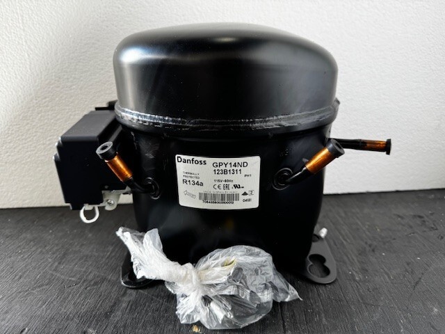 Danfoss Comp GPY14NDa 1/3 HP LBP/MBP R134 115V