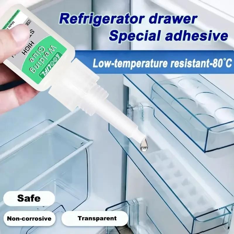 Refrigerator Seal Glue 50g Lsysj Transparent Plastic Adhesive Low Temp Strong