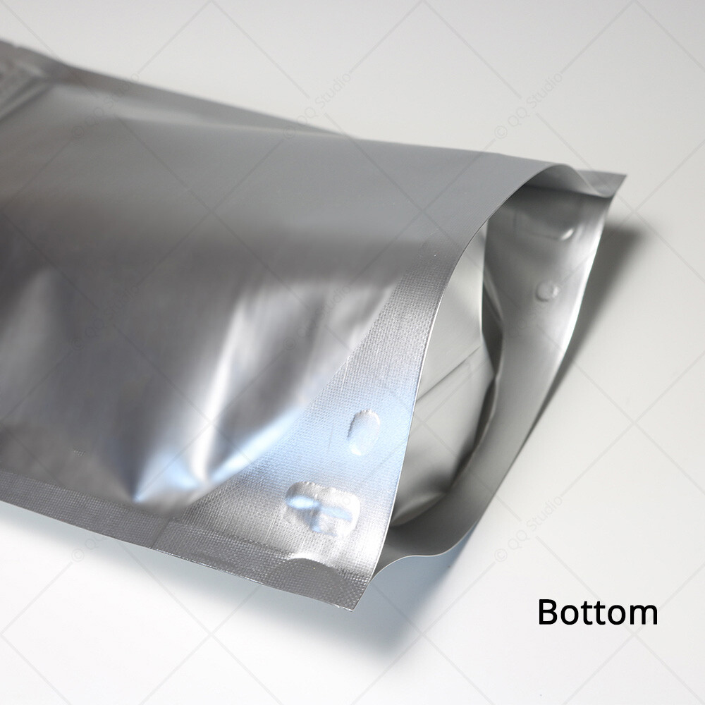 Multi-Color & Sizes Matte Two Sided High Quality Foil Stand up Zip Lock Bag M