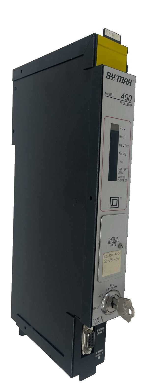 USED SQUARE D SY/MAX 8020-SCP-444 PROCESSOR MODULE 5VDC 3.5AMPS 8020 SCP444
