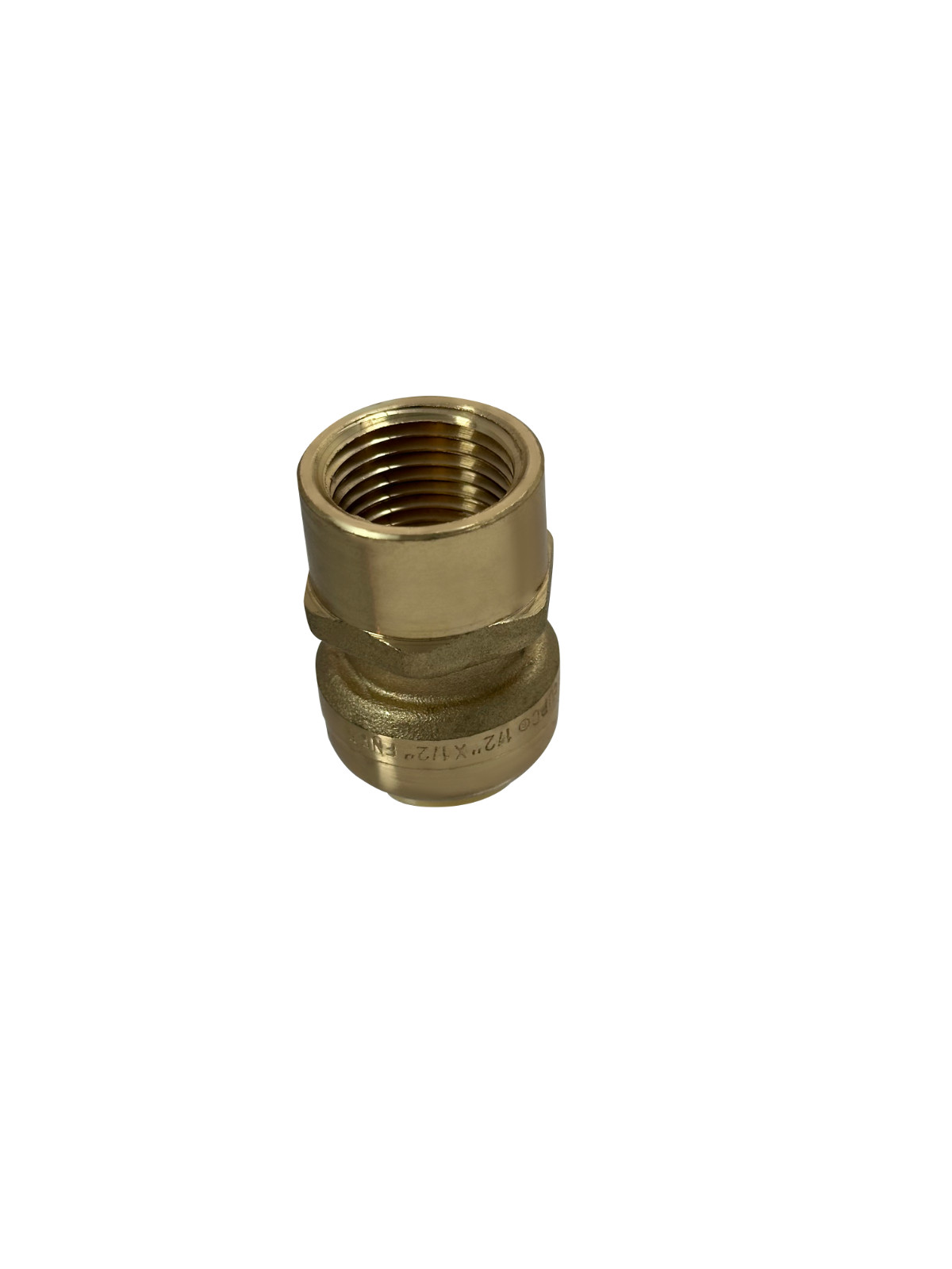 5 PIECES 1/2″ PUSH FIT X 1/2″ FEMALE ADAPTERS – LEAD FREE BRASS