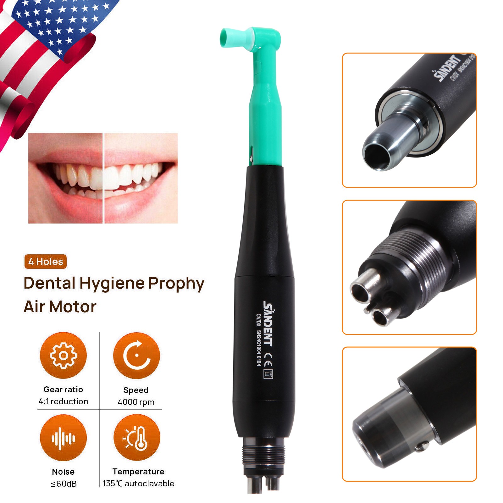 Dental Ultrasonic Scaler Oral Teeth Cleaner Perio Endo Tip For DTE SATELEC