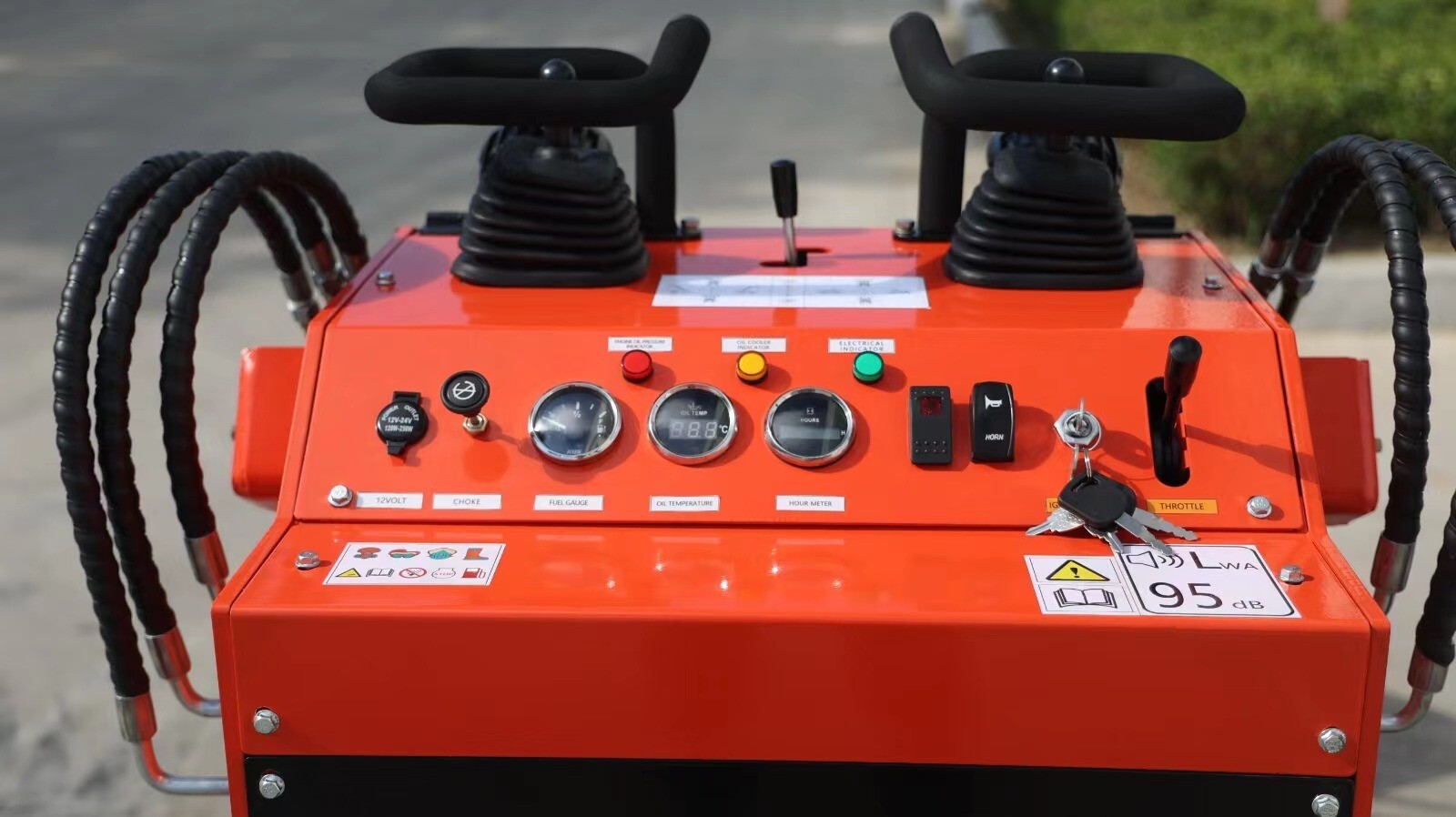 Skid-Steer Loader Tracked 22.1 HP Honda EPA Gasoline Engine for Gardens, Farming