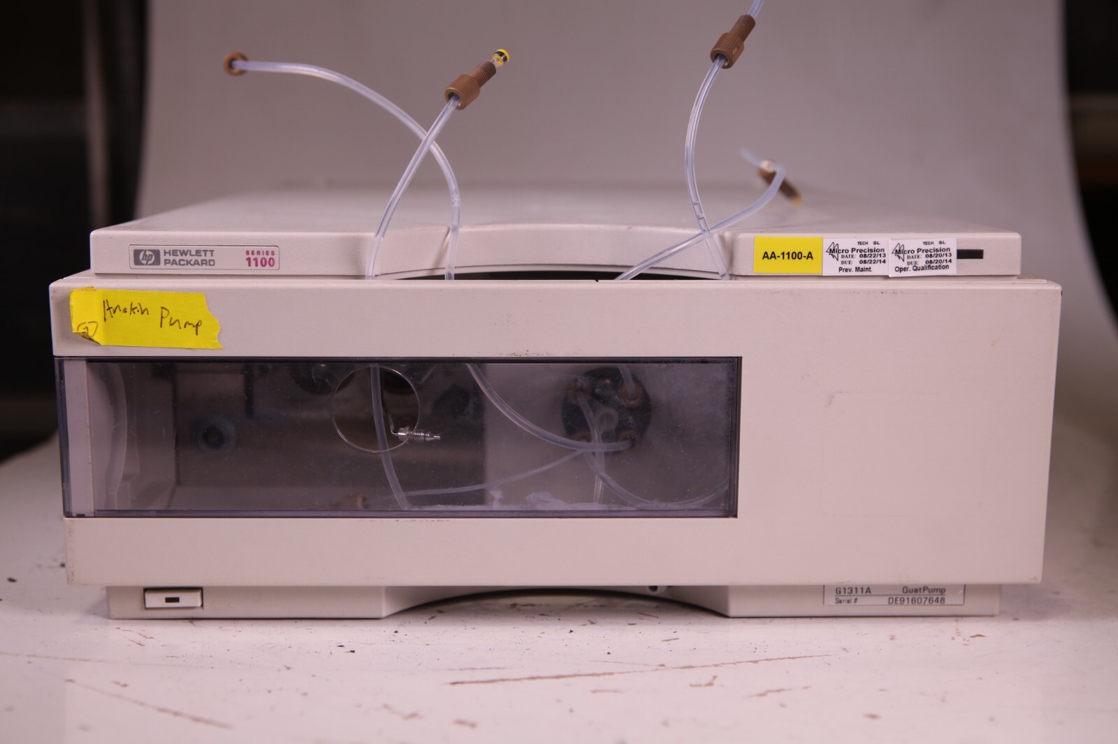 Agilent Technologies 1100 Series G1311A Quaternary Pump Power Tested Only