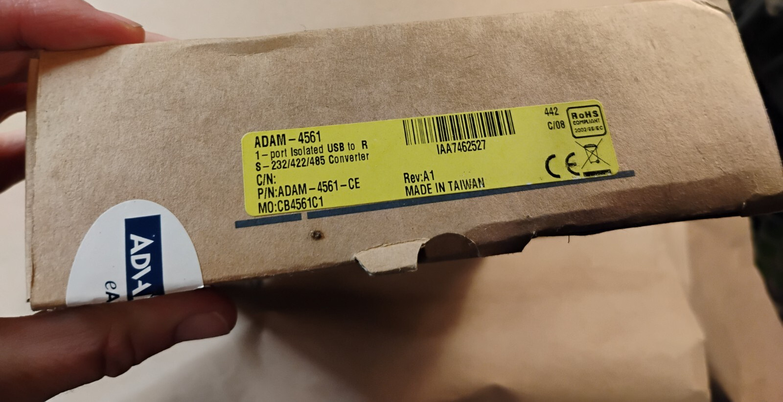 Advantech ADAM-4561-CE ADAM-4561 Isolated USB to RS-232/422/485 Converter