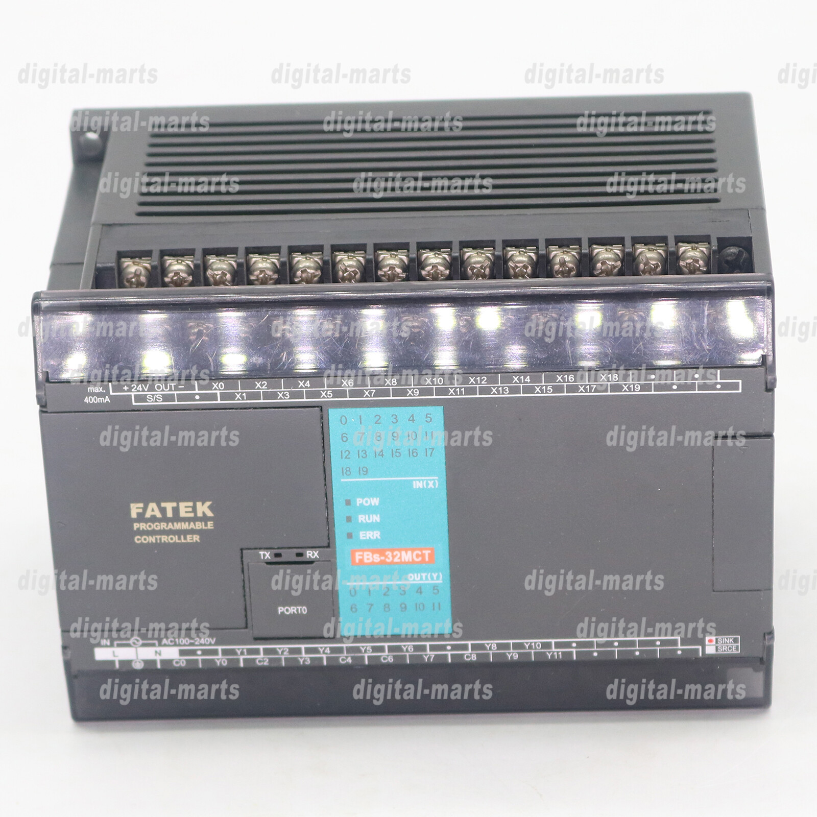 One For FATEK Used FBS-32MCT-02 programmable controller Free Shipping