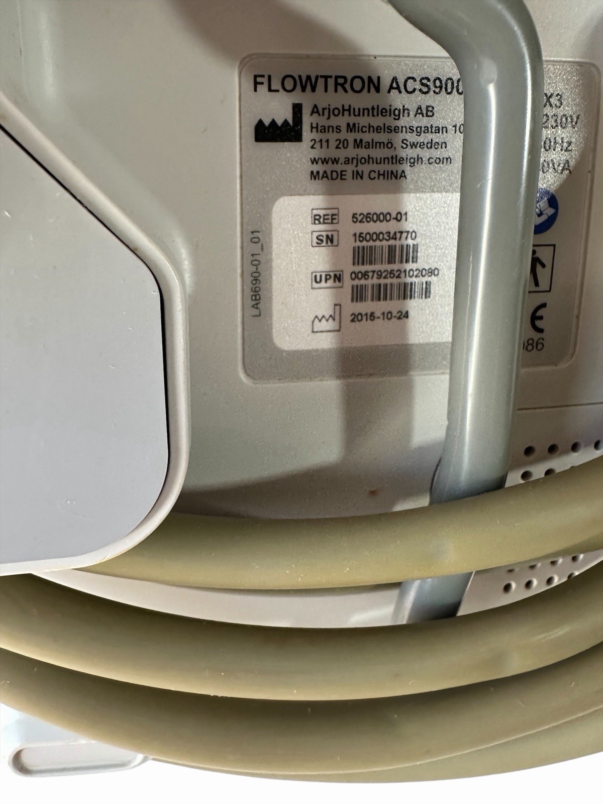 Arjohuntleigh Flowtron ACS900 Continuous Sequential DVT Pump / Parts or Repair