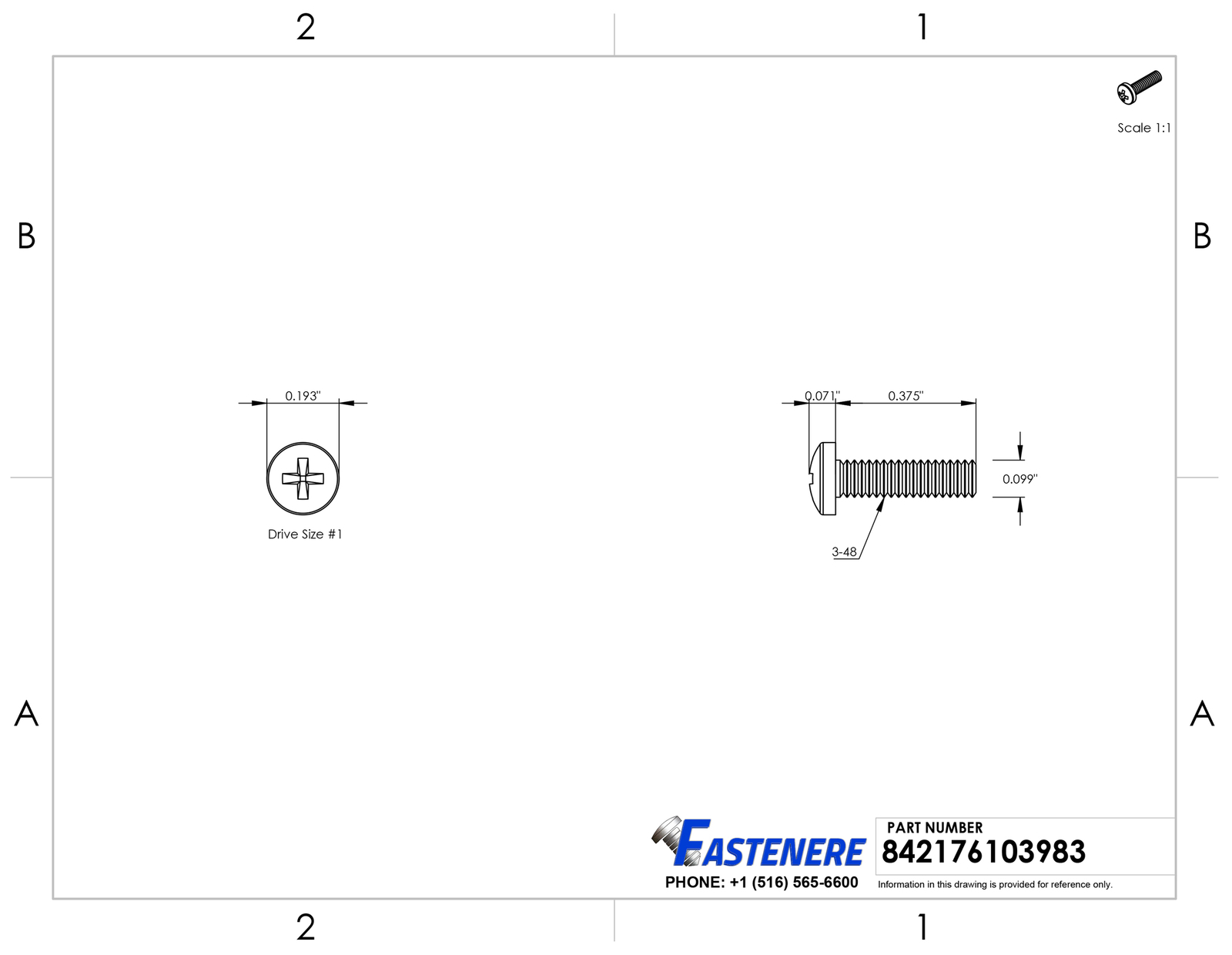 3-48 x 3/8″ Pan Head Machine Screws Stainless Steel 18-8 Qty 500