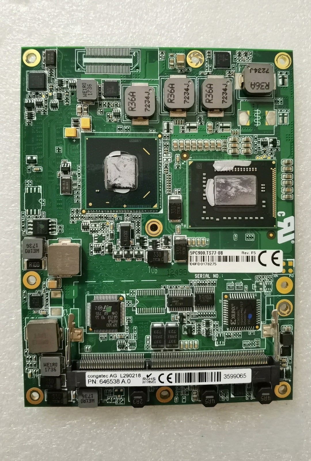 FOR PC910 B&R Automation Motherboard 5PC900.TS77-08 REV.F5 CPU Board-