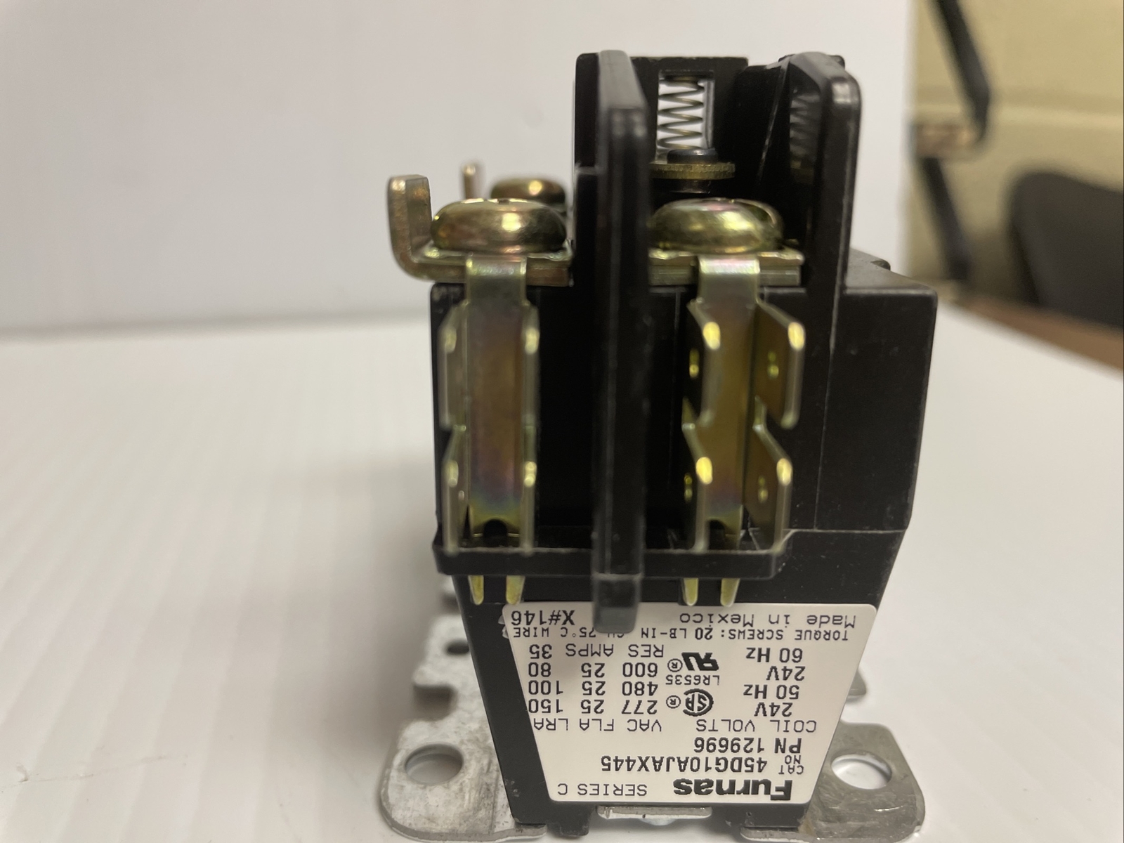 Lot of 12 Furnas Definite Purpose Contactor 24V 50HZ 24V 60HZ 45DG10AJAX445 NEW