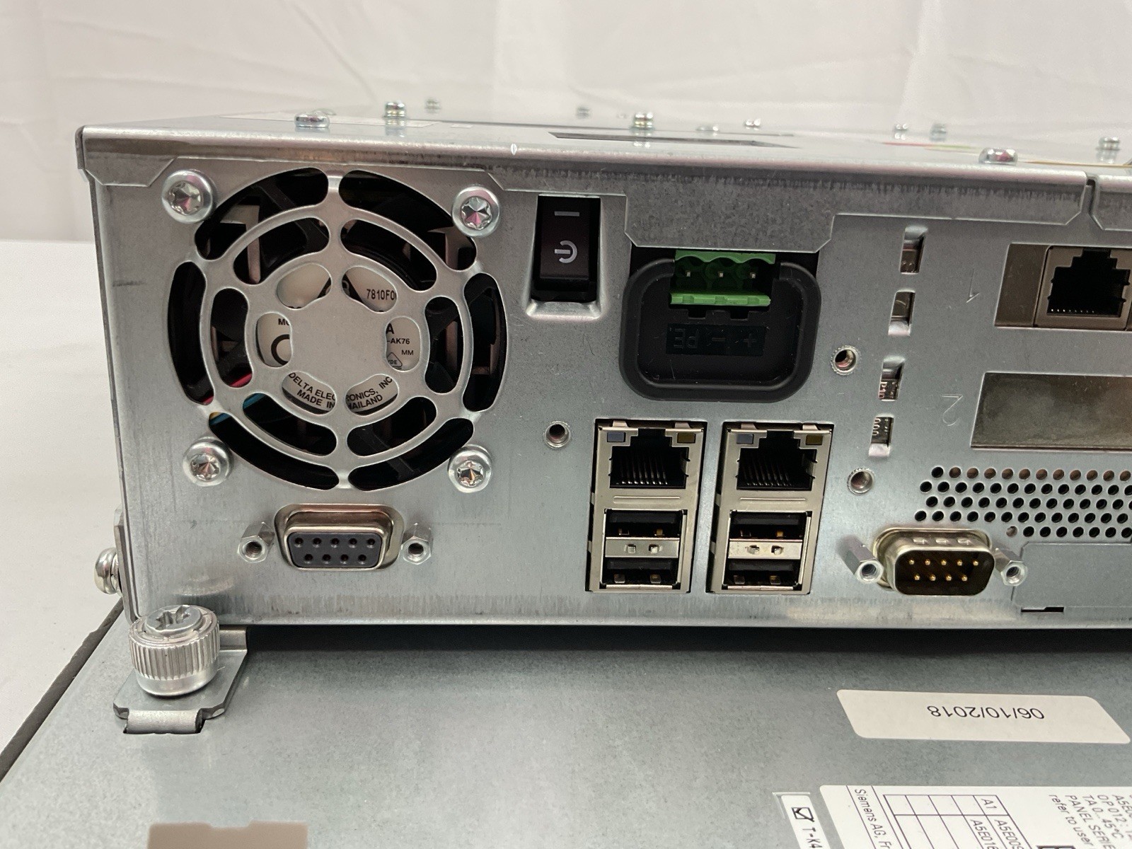 Siemens SINUMERIK PCU 50.5-C 6FC5210-0DF52-2AA0 1.8GHz 1GB CNC 840D Operator