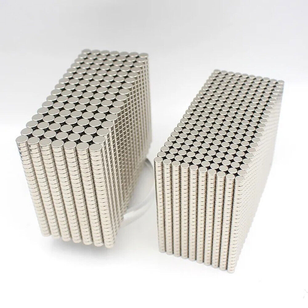 Super Strong Round Disc Magnets Rare Earth NdFeB Magnet N35 Dia 1mm – 80mm