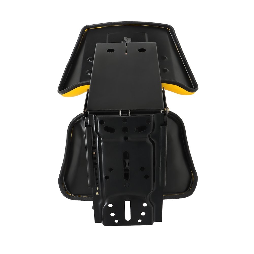 Universal Tractor Suspension Seat w/ Slide Yellow For John Deere Makes & Models