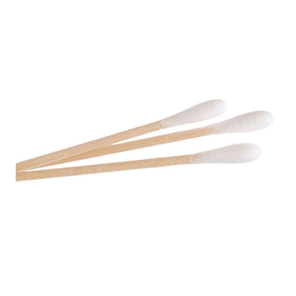 1000 pcs Non-Sterile Disposable 3″ Inch Cotton Tipped Applicators