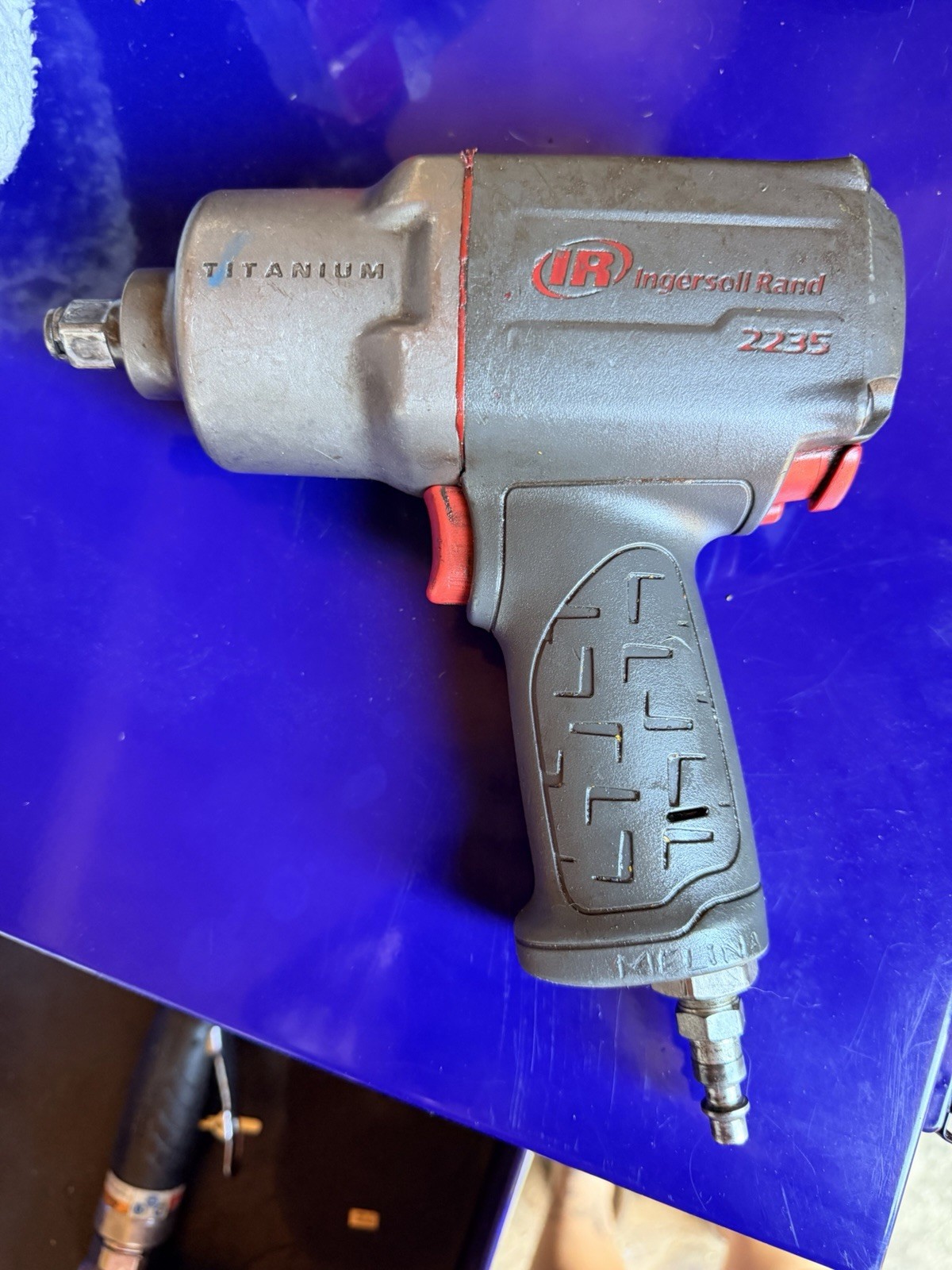 Ingersoll Rand 2235 Titanium Pneumatic Impact Wrench MPN 2235 Heavy Duty Tool