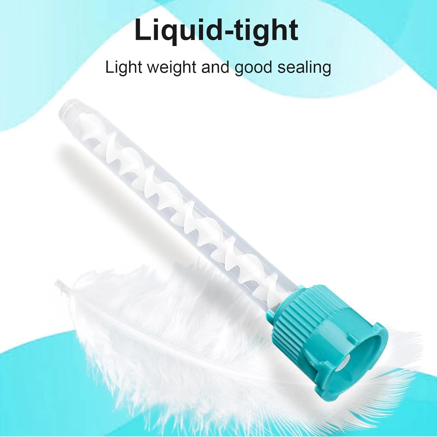 50Pack Dental Mixing Tips for Impression Material C&B Cements Temporary Crowns