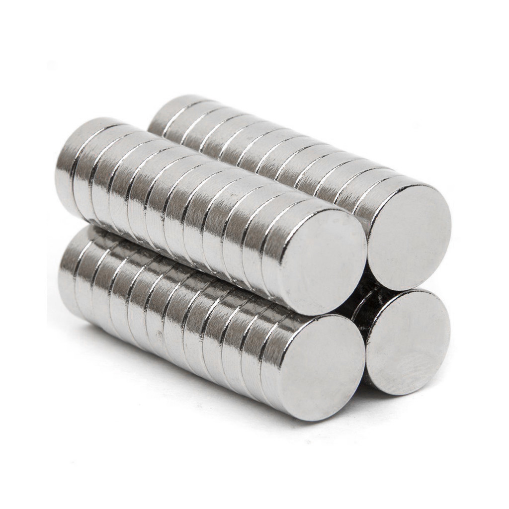 Lots 100 4mm X 2mm Neodymium Disc Strong Rare Earth N35 Small Fridge Magnets