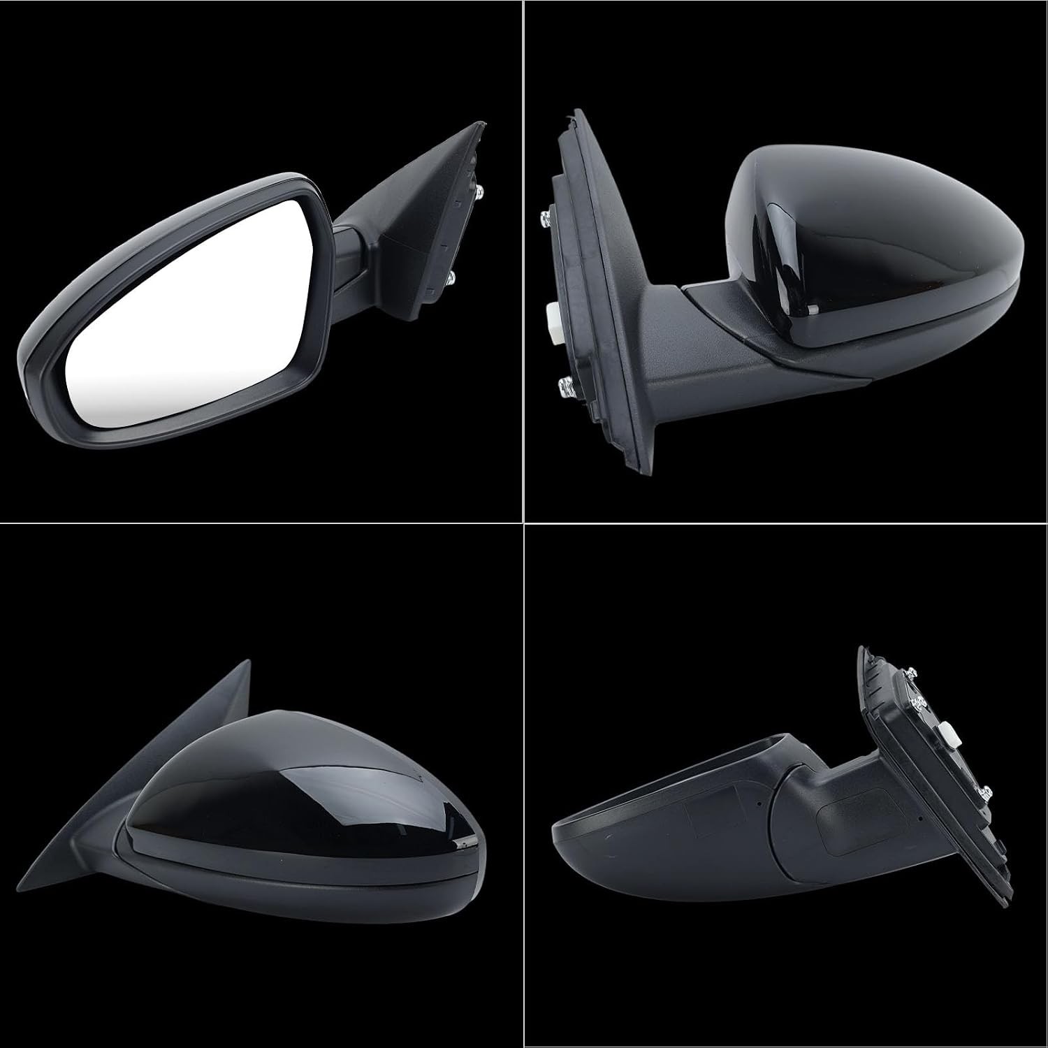 Left Driver Side Mirror Compatible with 2019 2020 2021 2022 2023 2024 Kia Forte