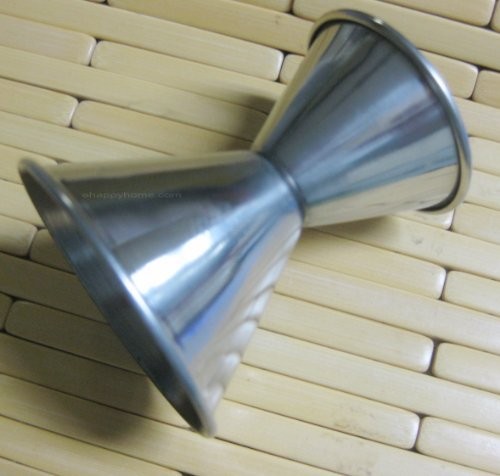 Winco Jigger, 1oz x 2oz, S/S 1 Oz / 2 Oz, Stainless Steel