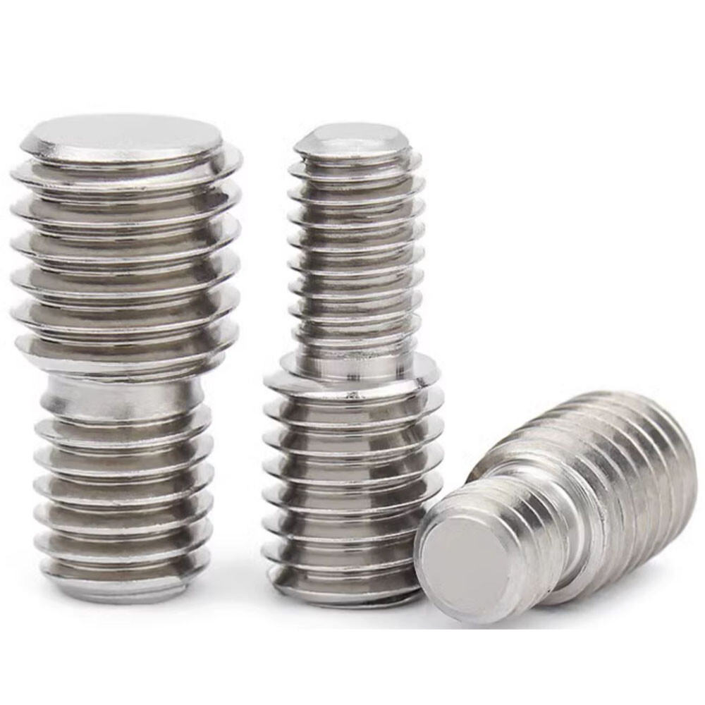 M8 M10 M12 M14 M16 M20 Double End Threaded Bolts Screws Reducer Fitting Adapter