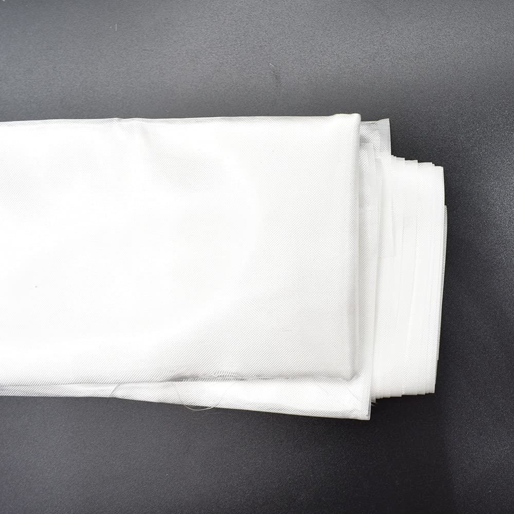 Fiberglass Cloth Mat White Woven 1.5oz 0.05mm 106 x 50 in Boat Surfboard Repair