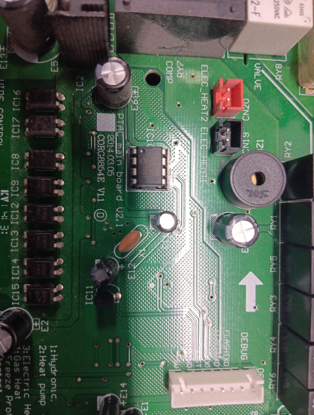 Ptac Control Board CORG8854E PTAC-MB-C-F-PP02 142230/00974