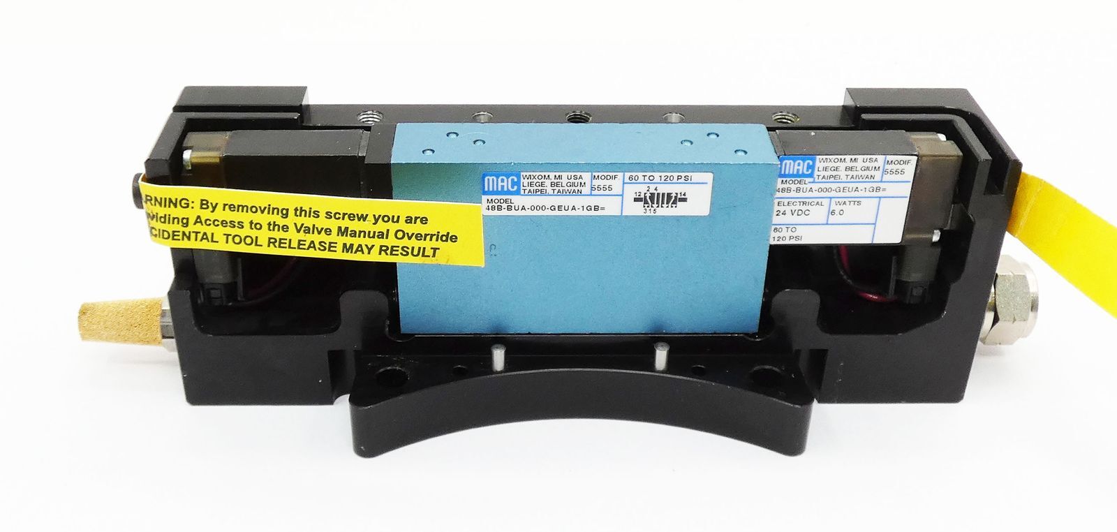 MAC 48B-BUA-000-GEUA-1GB= 24VDC Solenoid Valve + Schunk 9948552 -unused-