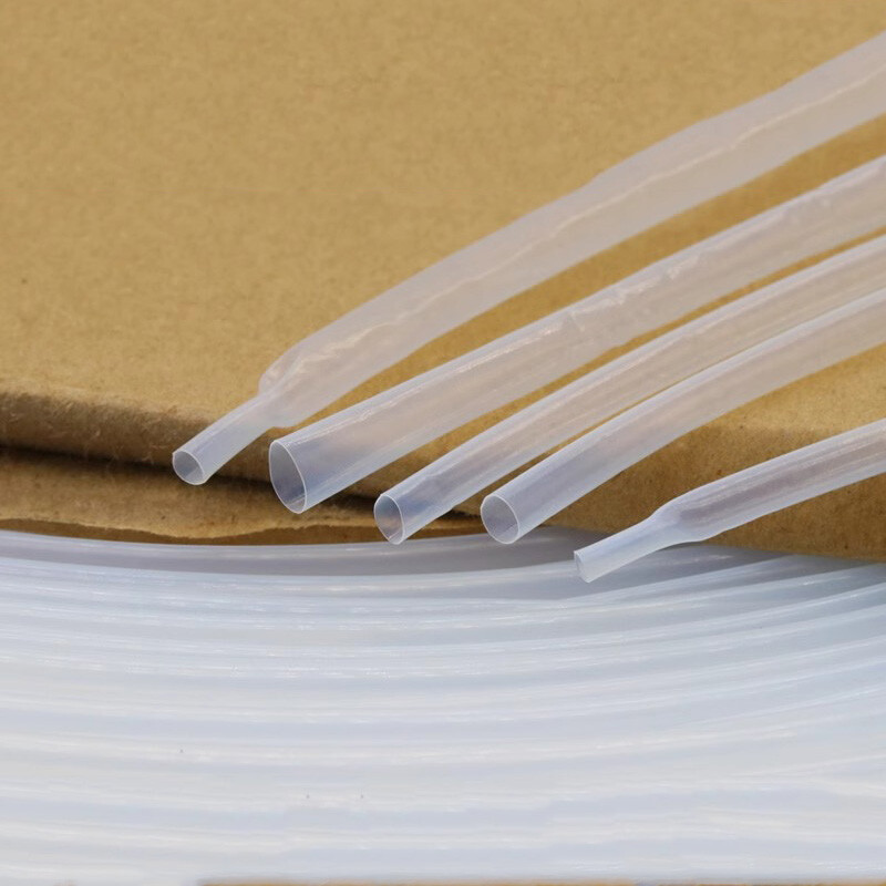 0.5-40mm Dia PTFE F4 FEP 1.7:1 1.3:1 Heat Shrink Tube Resistant High Temp. 260℃