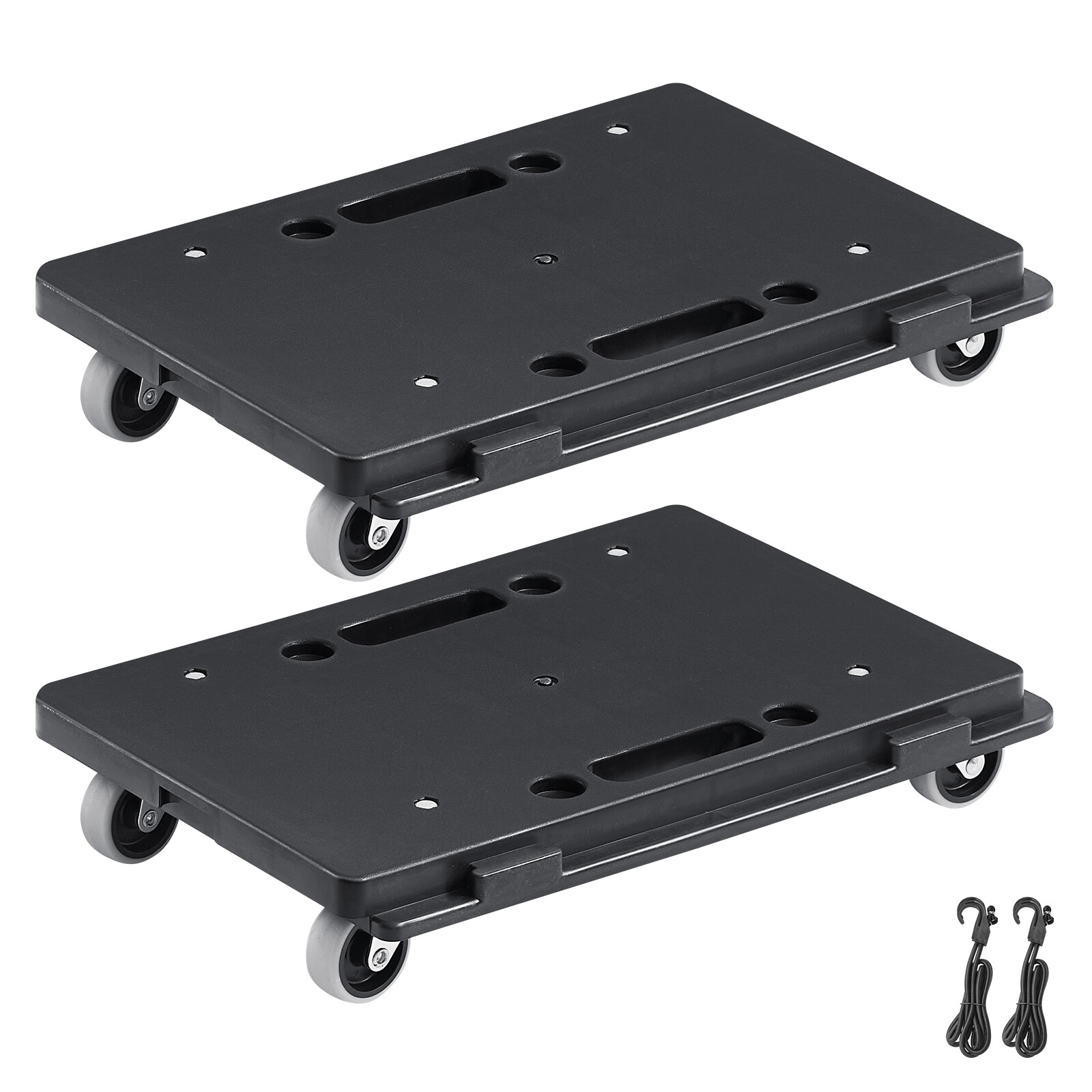 VEVOR 2PCS Platform Dolly Interlocking Edge Furniture Mover 500lbs Capacity Each